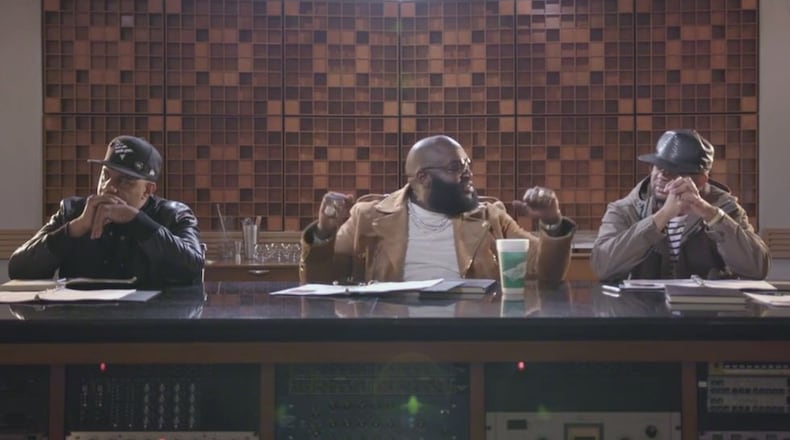 Tha-Dream, Rick Ross and Lenny S judge a new R&B/hip-hop music competition show called "Signed" on VH1 debuting July 26, 2017. CREDIT: VH1