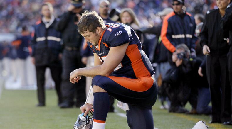 Tim Tebow's 2011 Broncos team had a lot of talent. The 2014 Falcons don't have a prayer of making the playoffs. (Julie Jacobson/ The Associated Press)