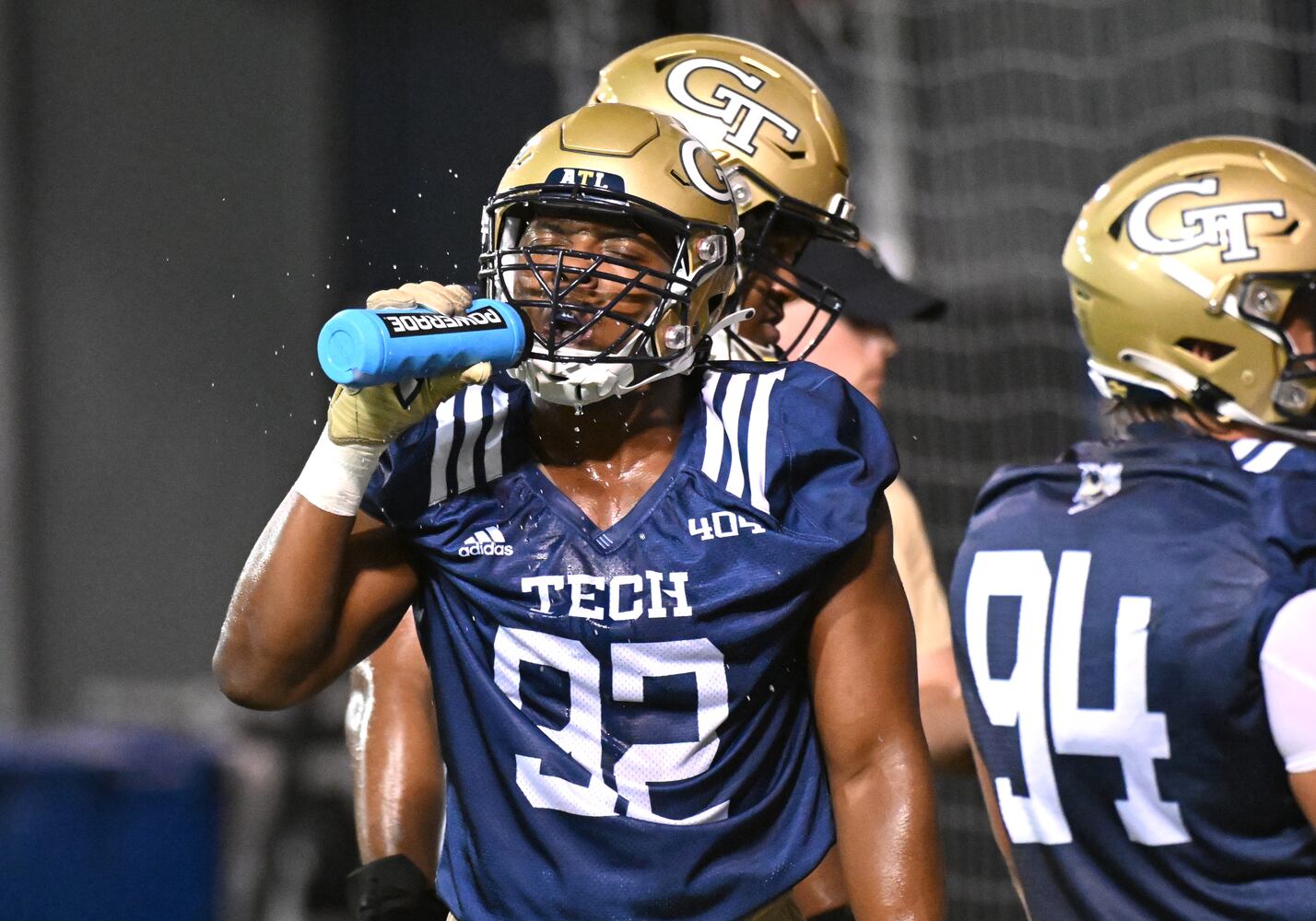 Georgia Tech football practice photo