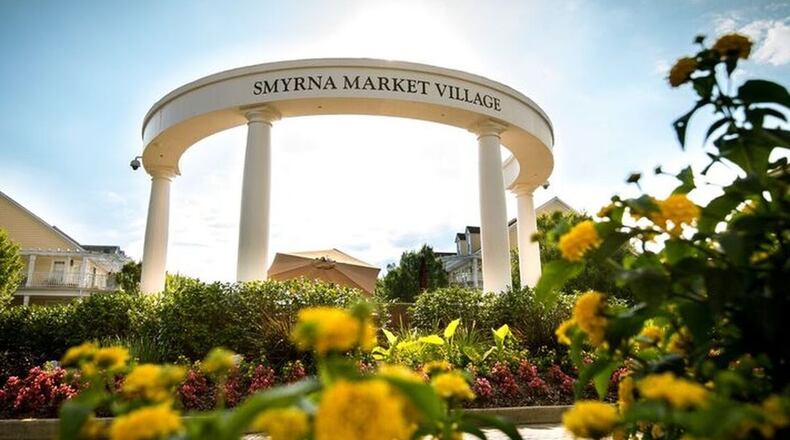 Beginning March 22, roof work is scheduled to begin 9 a.m. to 6 p.m. on Sundays through April 26 in downtown Smyrna’s Market Village. (Courtesy of Smyrna)