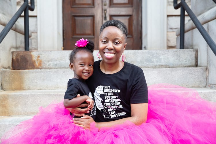 Joy Woodson hopes to use her breast cancer experience to encourage women to fight with optimism and be their own advocate. (Courtesy of Kelly Hernandez)