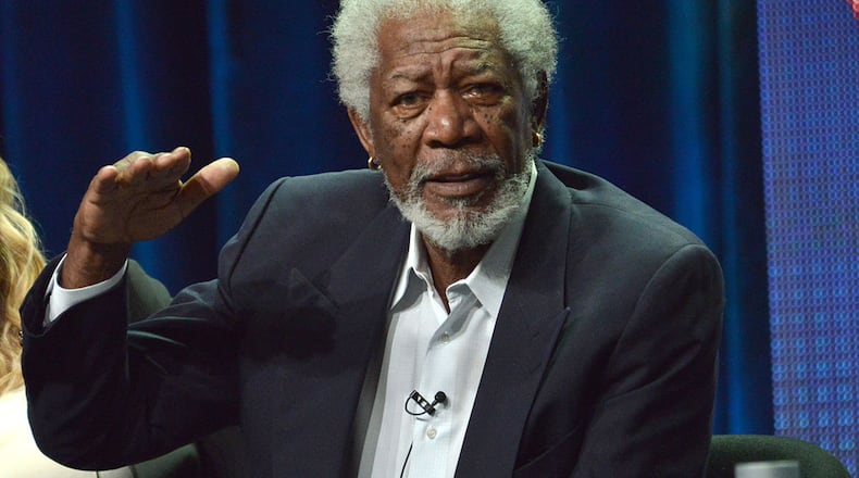 The granddaughter of Morgan Freeman, E'Dena Hines, was stabbed to death Sunday, Aug. 16, 2015, in Manhattan. (Photo by Richard Shotwell/Invision/AP, File)