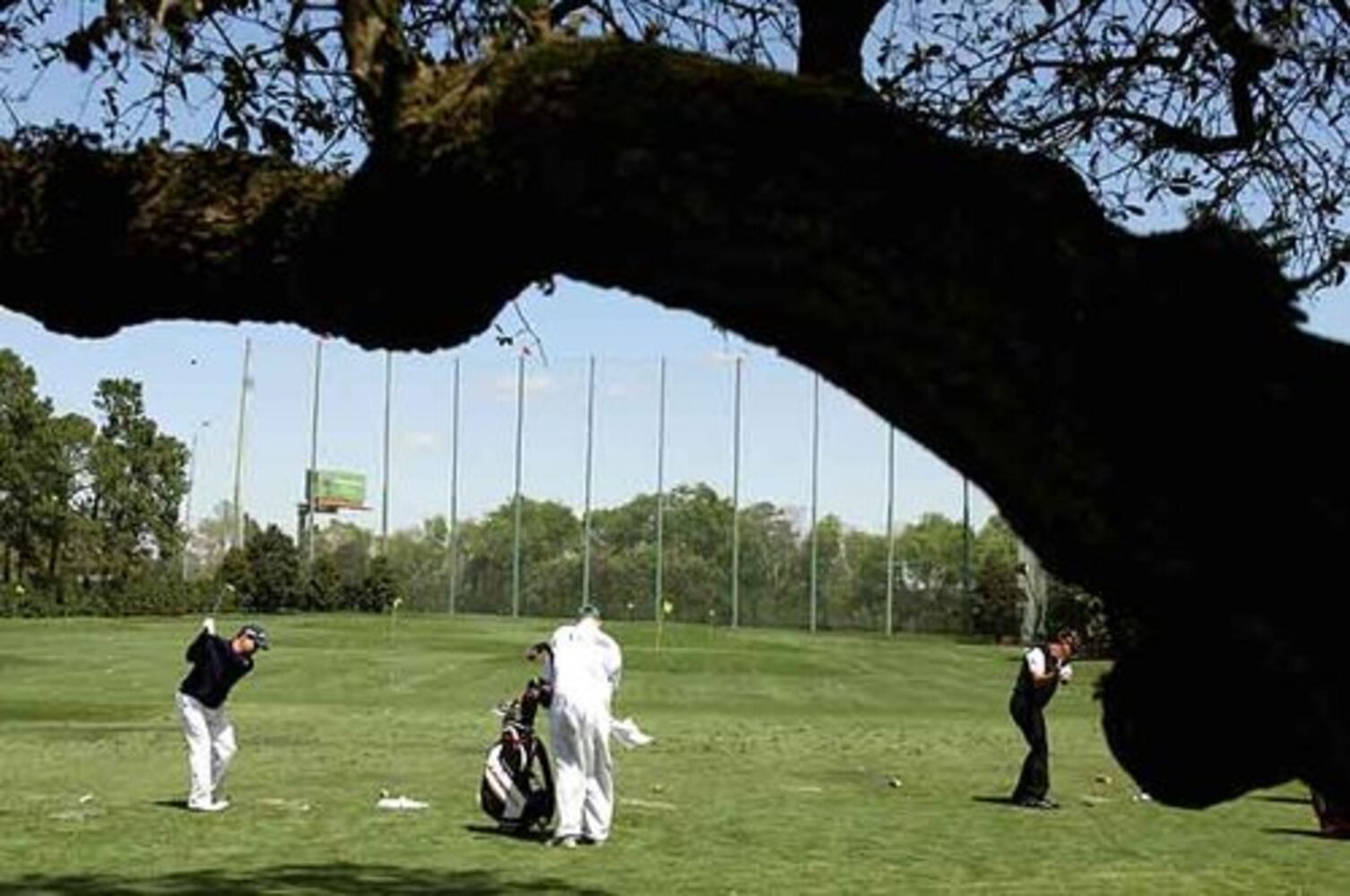 The Masters: Monday's Practice Round