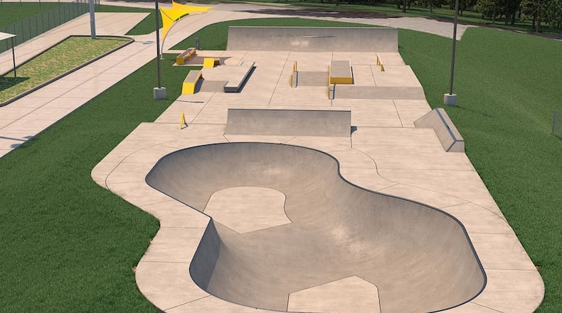 The Riverdale Skate Park opened recently. CONTRIBUTED