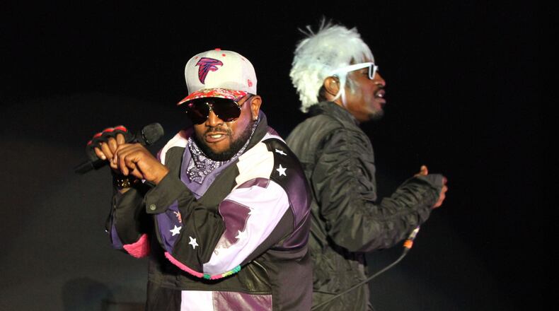 Old school players to new school fools? Photo: Robb D. Cohen/RobbsPhotos.com Would another OutKast reunion be the best fist for the 2019 Super Bowl in Atlanta? Photo:: Robb D. Cohen/RobbsPhotos.com
