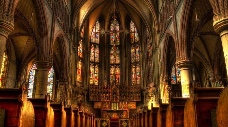 FILE PHOTO: A Philadelphia church sign showed that church officials can have a sense of humor.