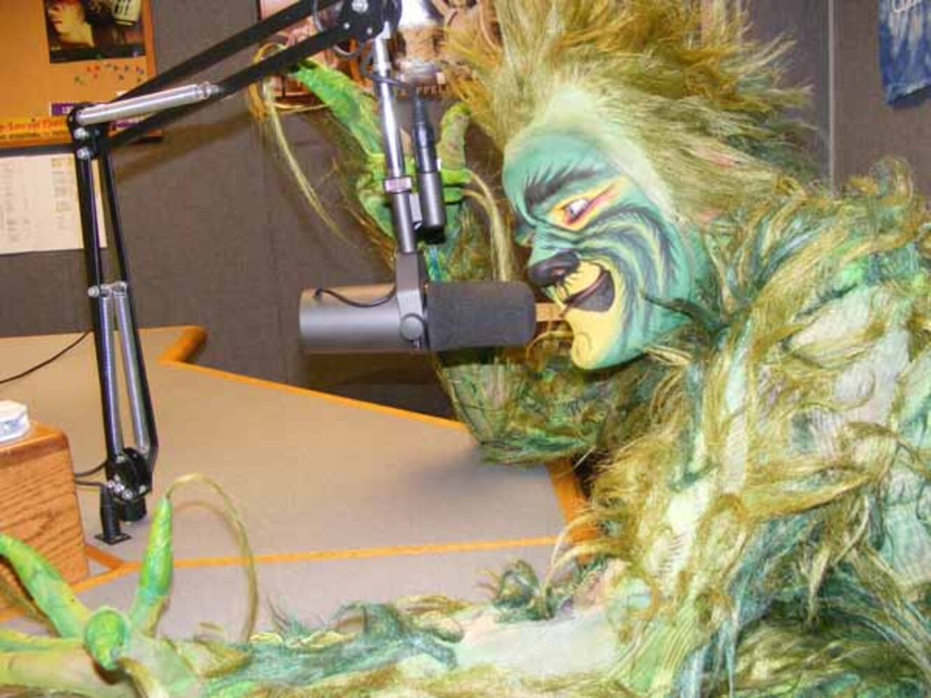 The Grinch Visits the Station