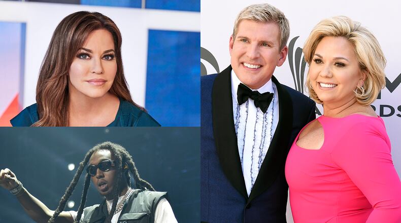 The Atlanta entertainment year in review included the Chrisleys, Robin Meade and Takeoff. AP/Robb Cohen/CNN