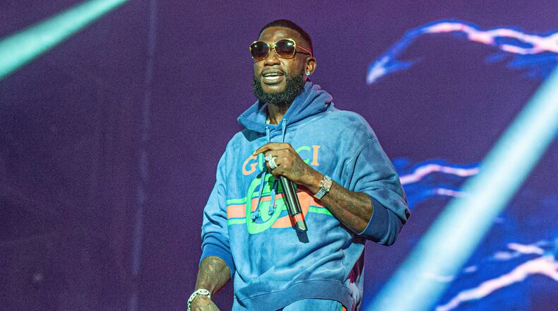 FILE - Gucci Mane performs during the Festival d'ete de Quebec in Quebec City, Canada on July 12, 2019. (Photo by Amy Harris/Invision/AP, File)