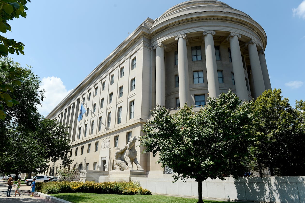 The Federal Trade Commission building in Washington, D.C., is seen on Thursday, Aug. 22, 2013. (Chuck Myers/TNS)