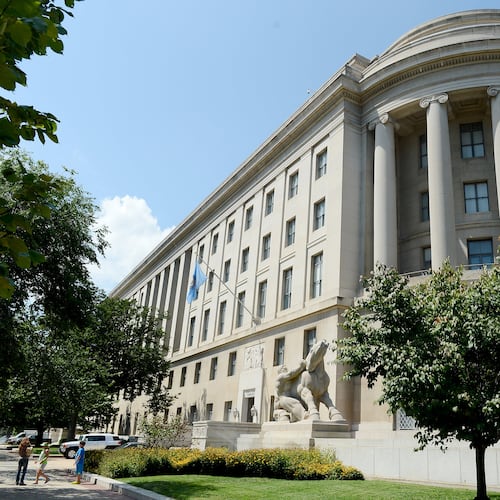 The Federal Trade Commission building in Washington, D.C., is seen on Thursday, Aug. 22, 2013. (Chuck Myers/TNS)