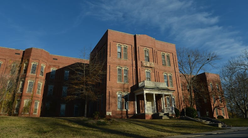 The Walker Building on the campus of the Central State Hospital in Milledgeville was built in the 1800s. AJC FILE