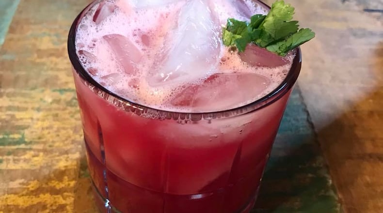 Several margaritas are on the menu at Guac y Margy's.