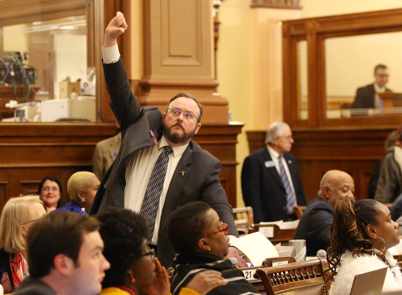 Photos: Crossover Day at the Georgia Legislature