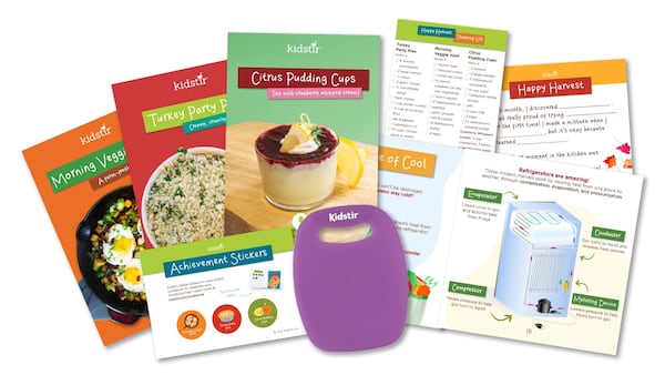 Kids can showcase their culinary skills with a monthly cooking kit delivered to their door.
