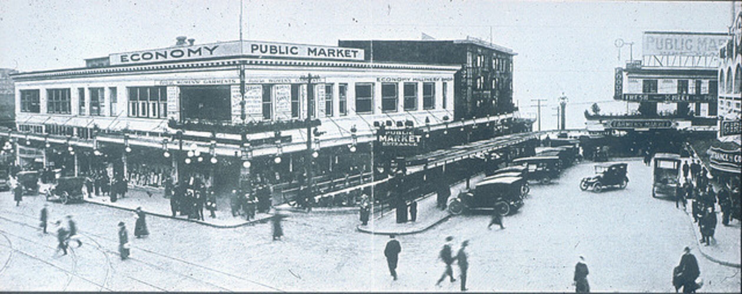 Seattle Icons Now and Then