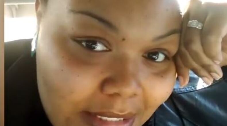 Jennifer Thomas, aka as Ms. Gin, is an Atlanta comedian and mom. FACEBOOK post