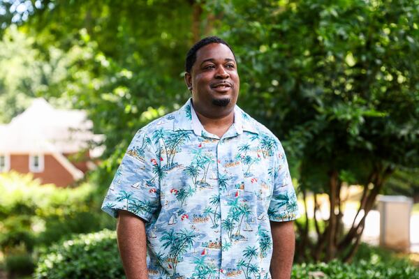 Brandon Pugh was convicted in a 2008 armed bank robbery that he didn't commit, and after years of legal efforts to prove his innocence, he was finally successful. (Abbey Cutrer/AJC)