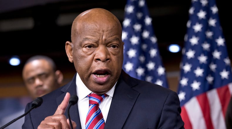 U.S. Rep. John Lewis, D-Atlanta, in 2013. (AP Photo/J. Scott Applewhite, File)