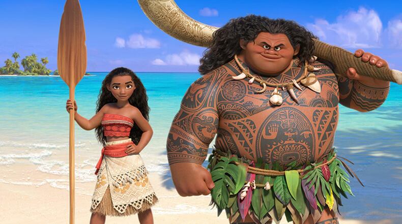 “Moana” tells the story of a young Polynesian girl who goes on a journey to save her home.