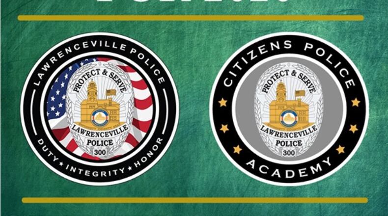 The Lawrenceville Police Department is accepting applications for the 2020 Citizens Police Academy. (Courtesy Lawrenceville Police Department)