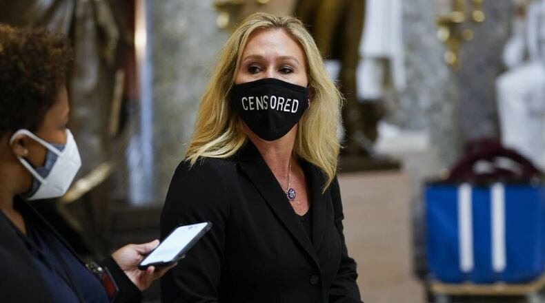 Fellow lawmakers call for Rep. Marjorie Taylor Greene to be removed from Congress.