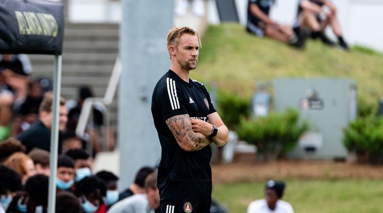Jack Collison is Atlanta United 2′s new coach. (Photo by Mitchell Martin/Atlanta United)