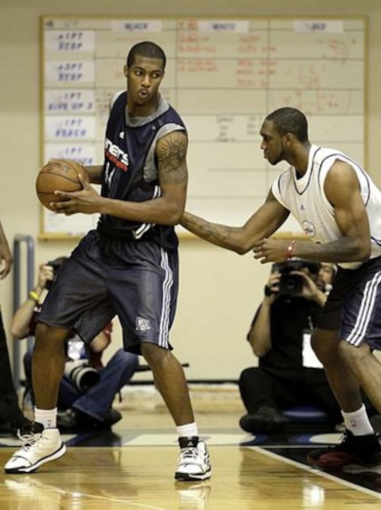 Derrick Favors in Nets' NBA summer league