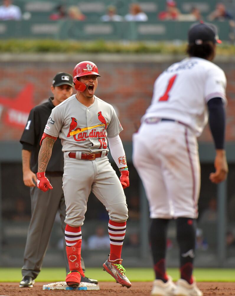 Photos: Braves fall way behind the Cardinals