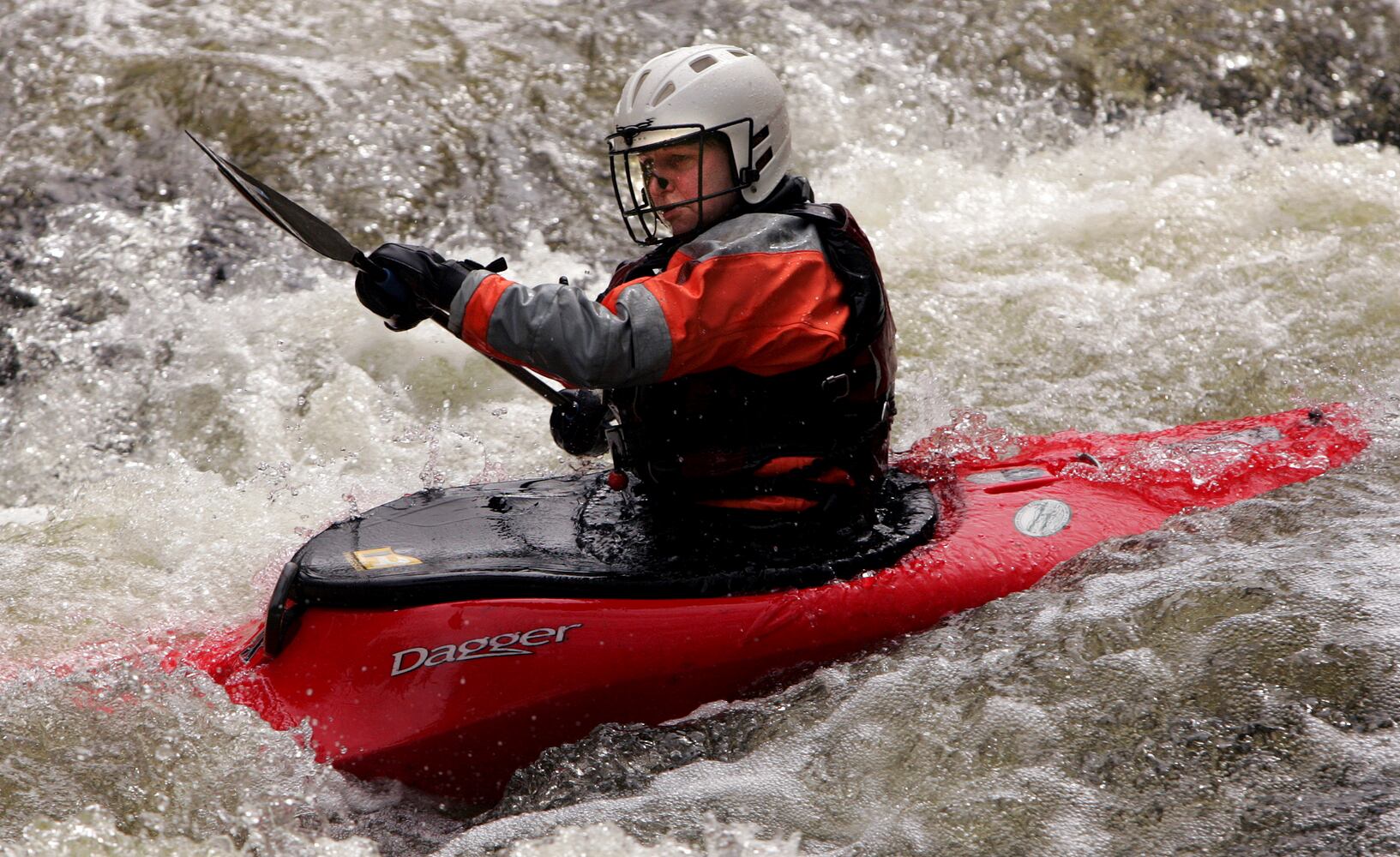 Go white water rafting