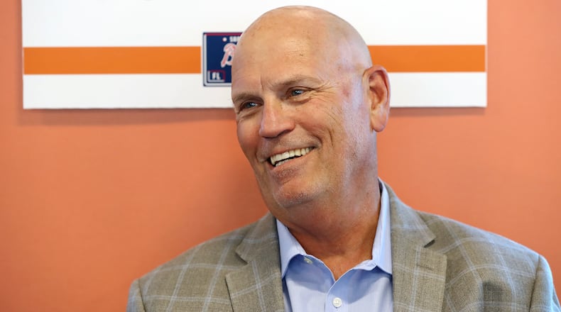 Braves manager Brian Snitker recently had his high school baseball field named in his honor. Curtis Compton ccompton@ajc.com