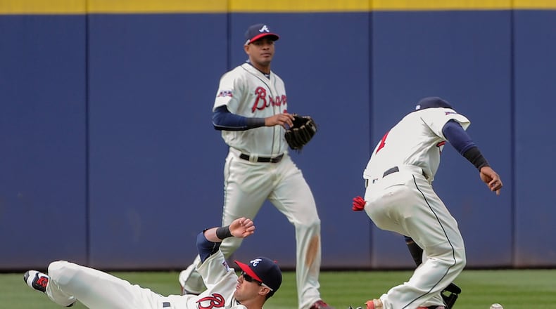 The Braves’ poor start this season was a topic of conversation at a Liberty Media stockholders meeting. (AP photo/John Amis)