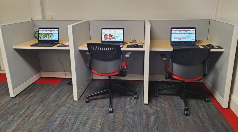 Open since September, the CAC Career Center is available to any jobseeker needing assistance to find a job, with help from Goodwill of North Georgia. (Courtesy of Community Assistance Center of Sandy Springs and Dunwoody)