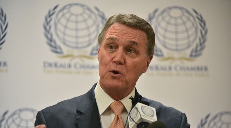 U.S. Sen. David Perdue. Hyosub Shin/AJC