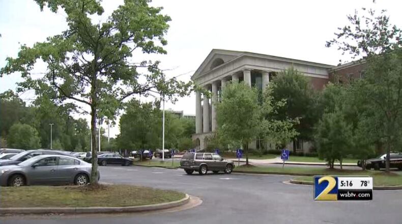 It is unclear how the woman brought the firecracker into the courtroom.