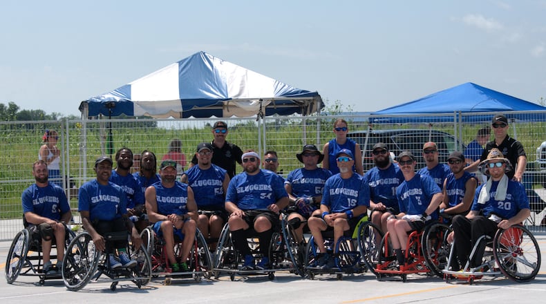 The Shepherd Sluggers placed 6th in the Division 1 bracket of the 2024 Wheelchair Softball World Series. Courtesy of Kyle Benedict