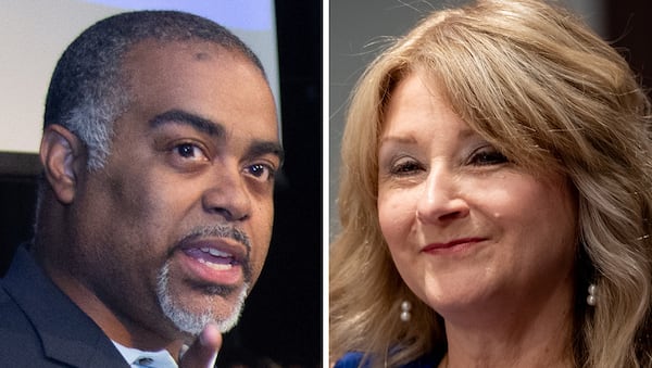Democrat Erick Allen and Republican Alicia Adams are running for a seat on the Cobb County Commission.
