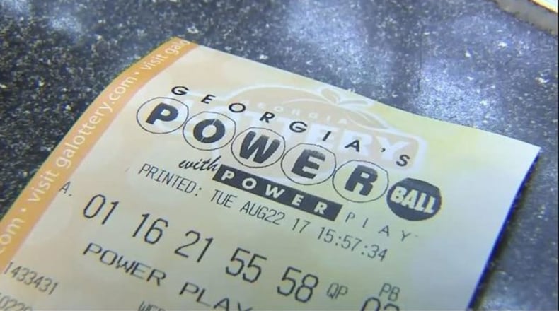 A Georgia Powerball ticket