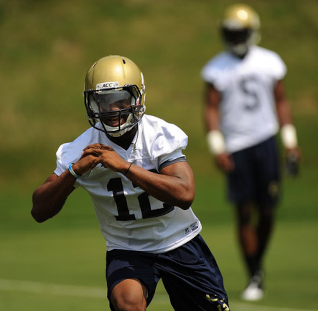 Georgia Tech begins fall football practice