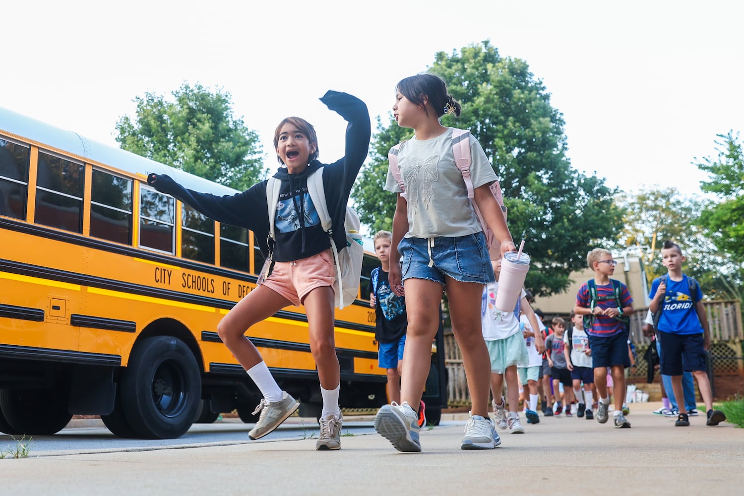 First day of school standalone photo assignment