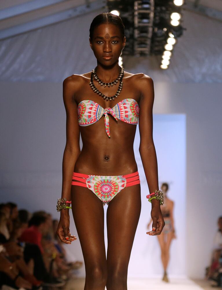 Miami swim wear fashion show
