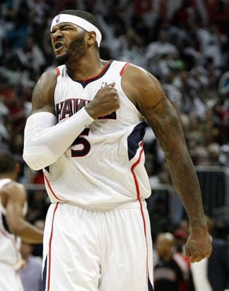 NBA Playoffs: Bulls at Hawks - Game 4