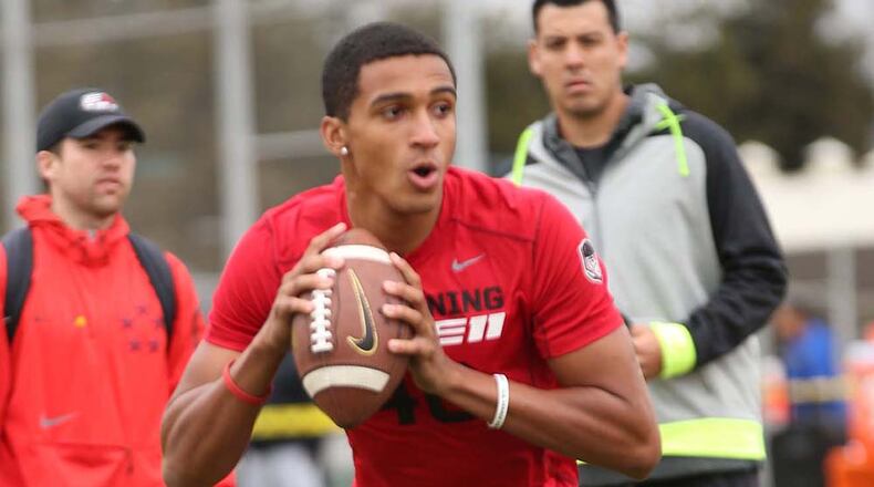 Lucas Johnson is a 6-2, 189-pound quarterback from San Diego.