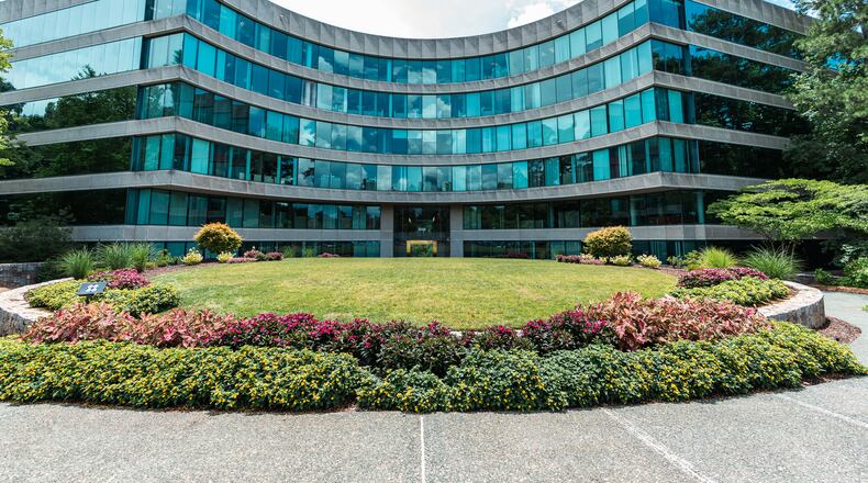 Peachtree Ridge is a 160,000 square-foot-office building at 3500 Parkway Lane in Gwinnett County.