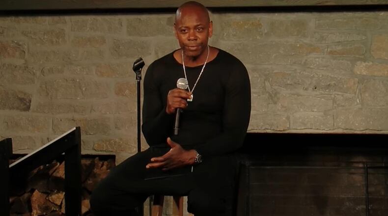 Dave Chappelle will do six shows at the Atlanta Comedy Theatre, which is currently at partial capacity due to COVID-19.