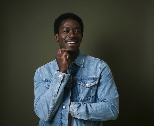 Damson Idris poses for a portrait to promote "F1 The Movie" on Tuesday, June 17, 2025, in New York. (Photo by Taylor Jewell/Invision/AP)