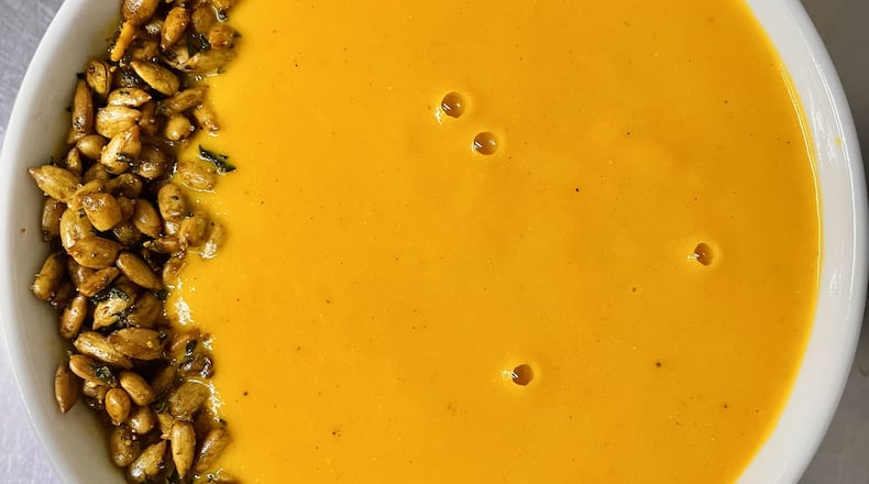 The Little Hippo’s Carrot Soup. (Courtesy of the Little Hippo)