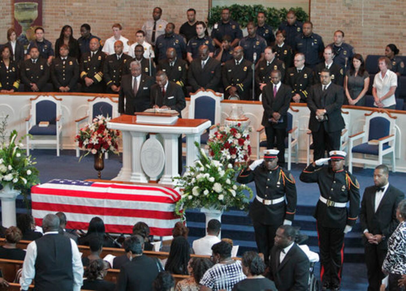 Funeral for East Point firefighter