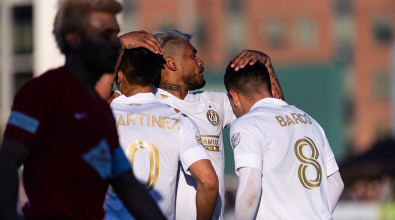 Scenes from the Atlanta United preseason match against the Birmingham Legion at BBVA Field  in Birmingham , Alabama, on Saturday February 8, 2020. (Photo by Jacob Gonzalez/Atlanta United)