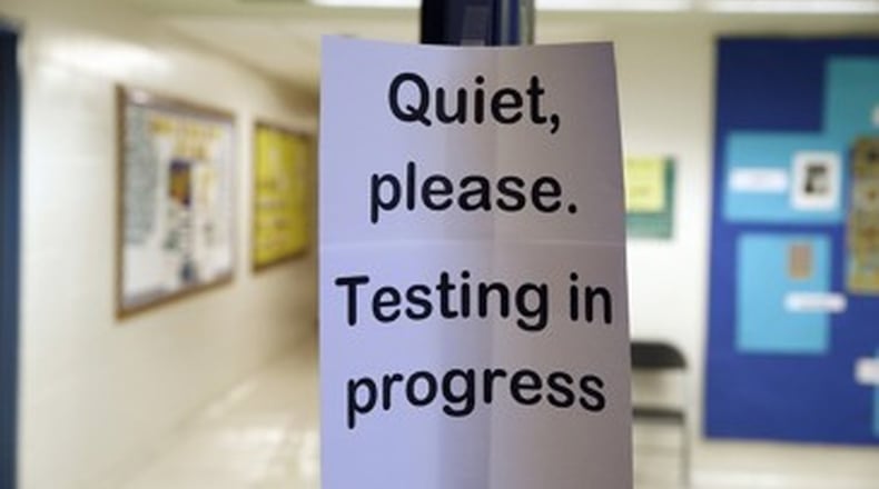 Nine educators at Grace Snell Middle School in Gwinnett County are out of a job after an investigation revealed procedure wasn’t followed in administering End-of-Course tests. AJC file photo